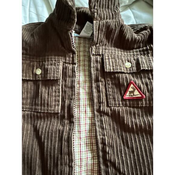 JANIE & JACK corduroy jacket 12-18 months - Picture 2 of 6